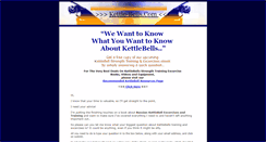Desktop Screenshot of kettle-bells.com